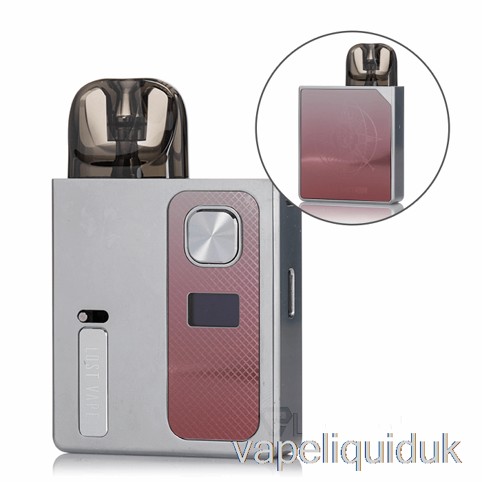 Lost Vape URSA Baby Pro Pod System Silver Lust Vape Juice
